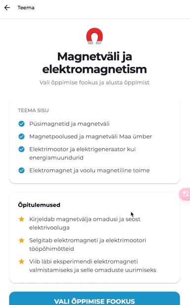 Rakenduse näidisvaade 1